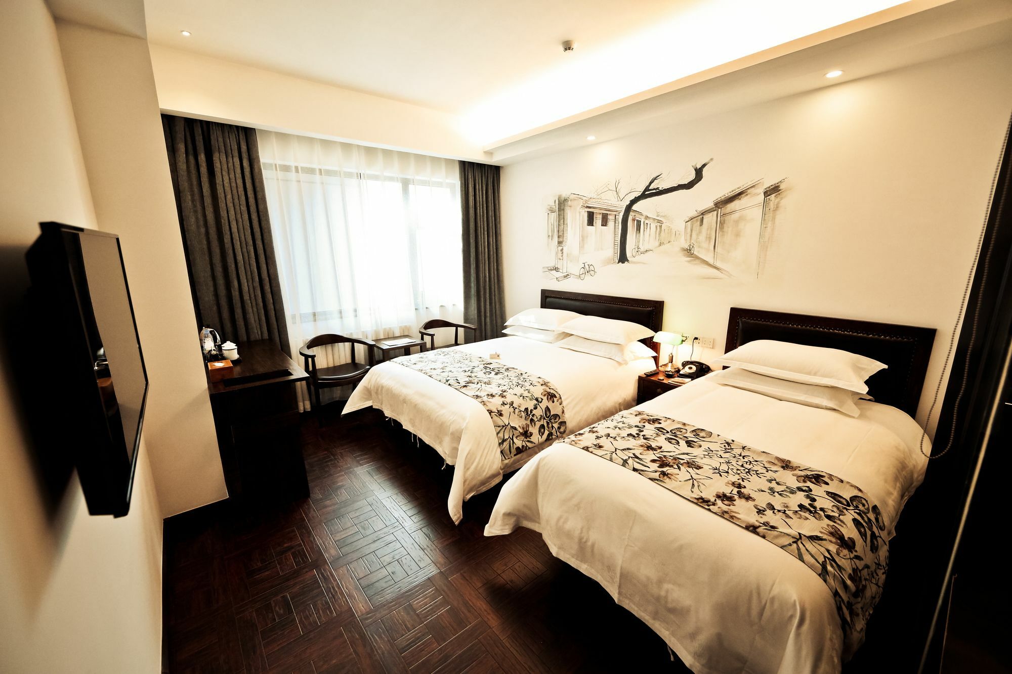 Nost Algia Hotel Near Beijing Panjiayuan Antique Market- Beijing Happy Valley, Cbd, China Zun And Sanlitun, Tian'Anmen Square, Free Ice Cream, Mineral Water, Coffee, Snacks And Laundry Service, Free Gymnastic, English Communication Well מראה חיצוני תמונה