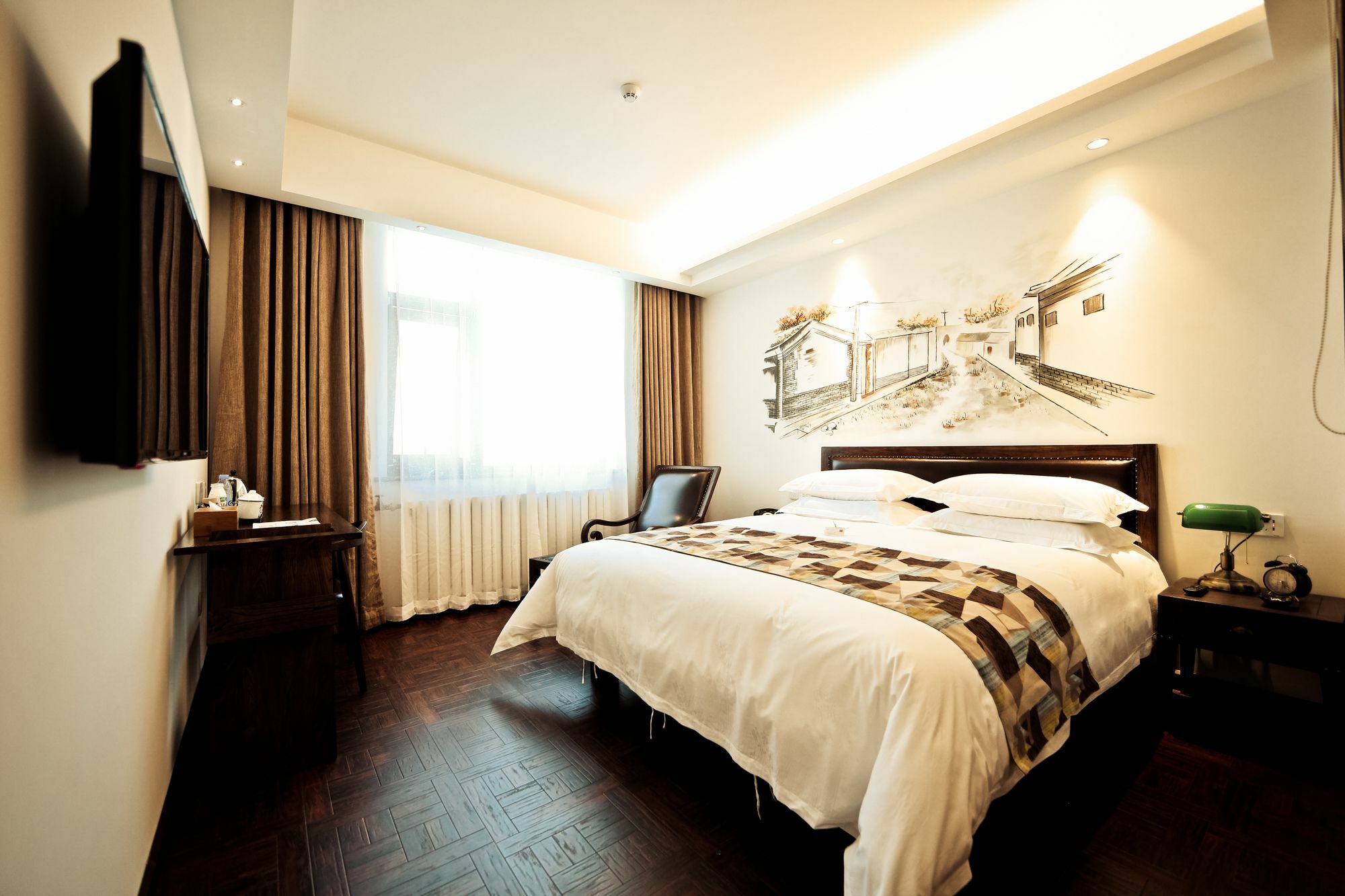 Nost Algia Hotel Near Beijing Panjiayuan Antique Market- Beijing Happy Valley, Cbd, China Zun And Sanlitun, Tian'Anmen Square, Free Ice Cream, Mineral Water, Coffee, Snacks And Laundry Service, Free Gymnastic, English Communication Well מראה חיצוני תמונה