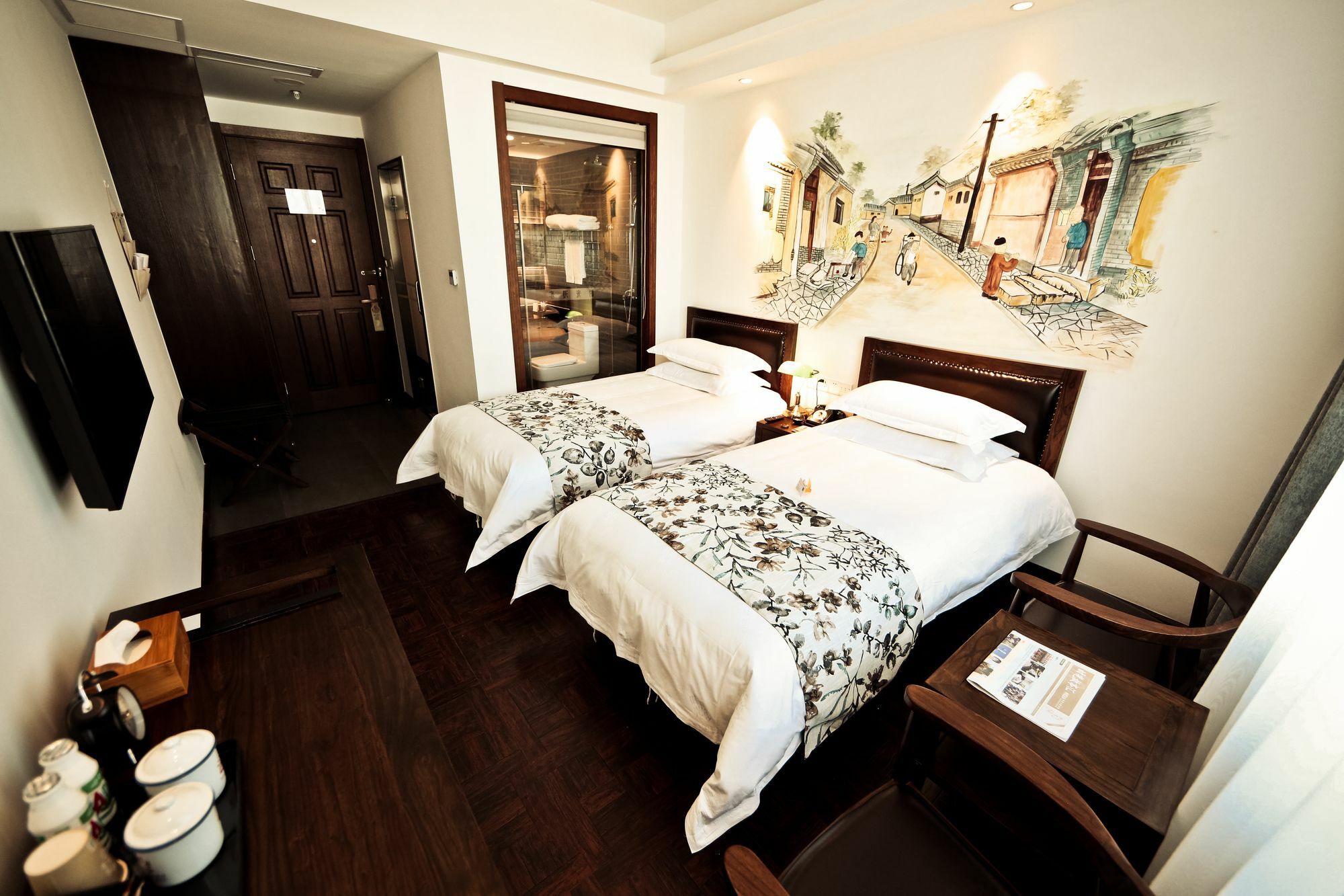 Nost Algia Hotel Near Beijing Panjiayuan Antique Market- Beijing Happy Valley, Cbd, China Zun And Sanlitun, Tian'Anmen Square, Free Ice Cream, Mineral Water, Coffee, Snacks And Laundry Service, Free Gymnastic, English Communication Well מראה חיצוני תמונה